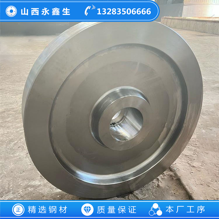 鍛造過軌起重機車輪鍛件