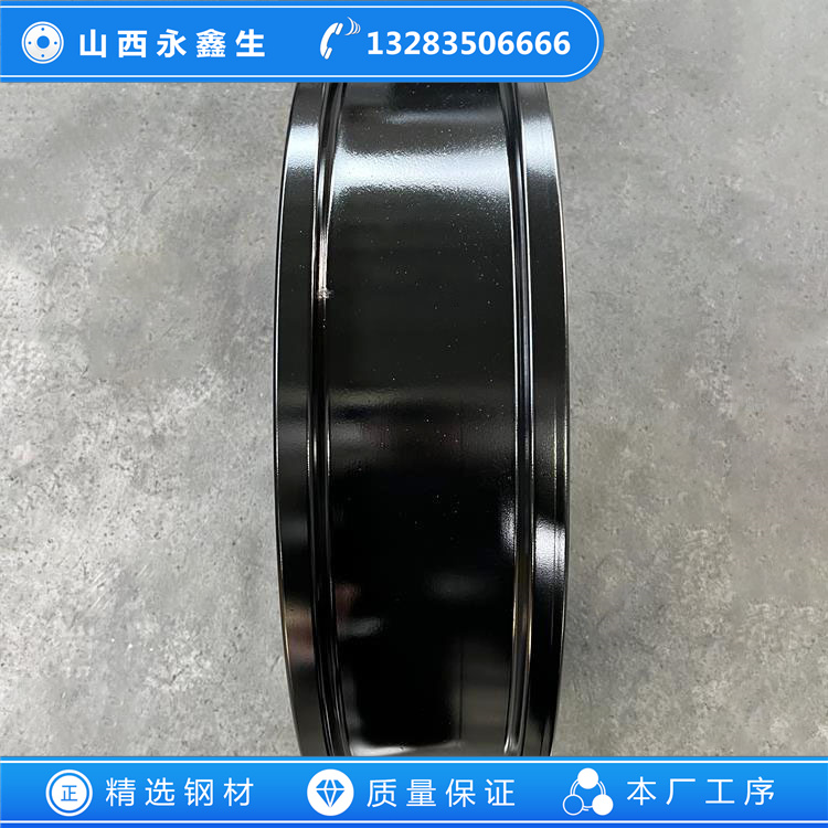 鍛造剛性料耙起重機(jī)車輪鍛件