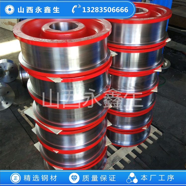 雙向滾輪取料機(jī)車輪鍛件